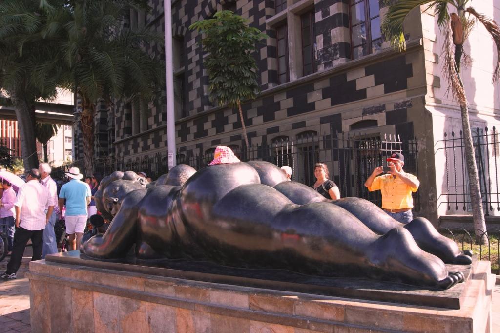 statue botero medellin bob trotter